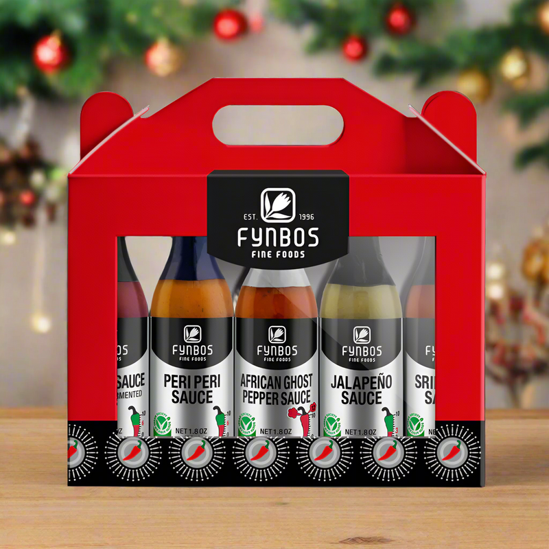 Fynbos Fine Foods 5 SA Style Chilli Sauce Gift Set