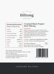 Cracked Black Pepper Sirloin Beef Biltong (35g)